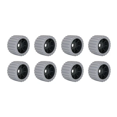 GUTSEGELN 8x Bootsrolle Anhänger Seitenrolle Sliprolle Rolle Trailer Schlepprolle 21MM