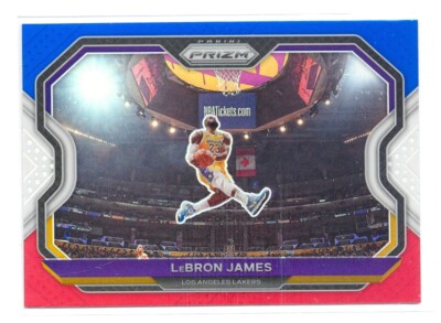 2020-21 Prizm Basketball Lebron James Red White Blue Kobe Bryant