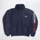 Vtg 90s Polo Sport Ralph Lauren Sportman Big Logo Embroidered Spellout Jacket