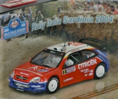 1/43 Vitesse 43215 Ltd Ed Citroen Xsara WRC 2004 Rally d'Italia #3 Loeb & Elena