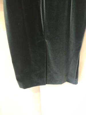 Alexander McQueen New With Tags Green Velvet Dress Size 40 | eBay