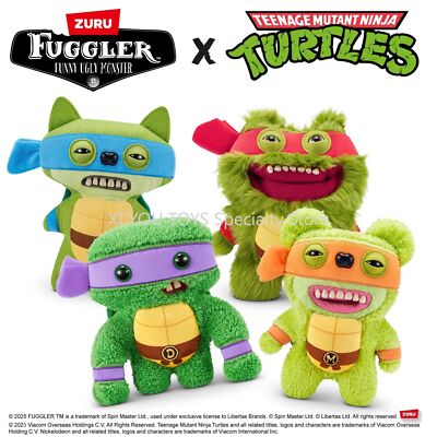 Fuggler Funny Ugly Monster Teenage Mutant Ninja Turtles Raphael 9