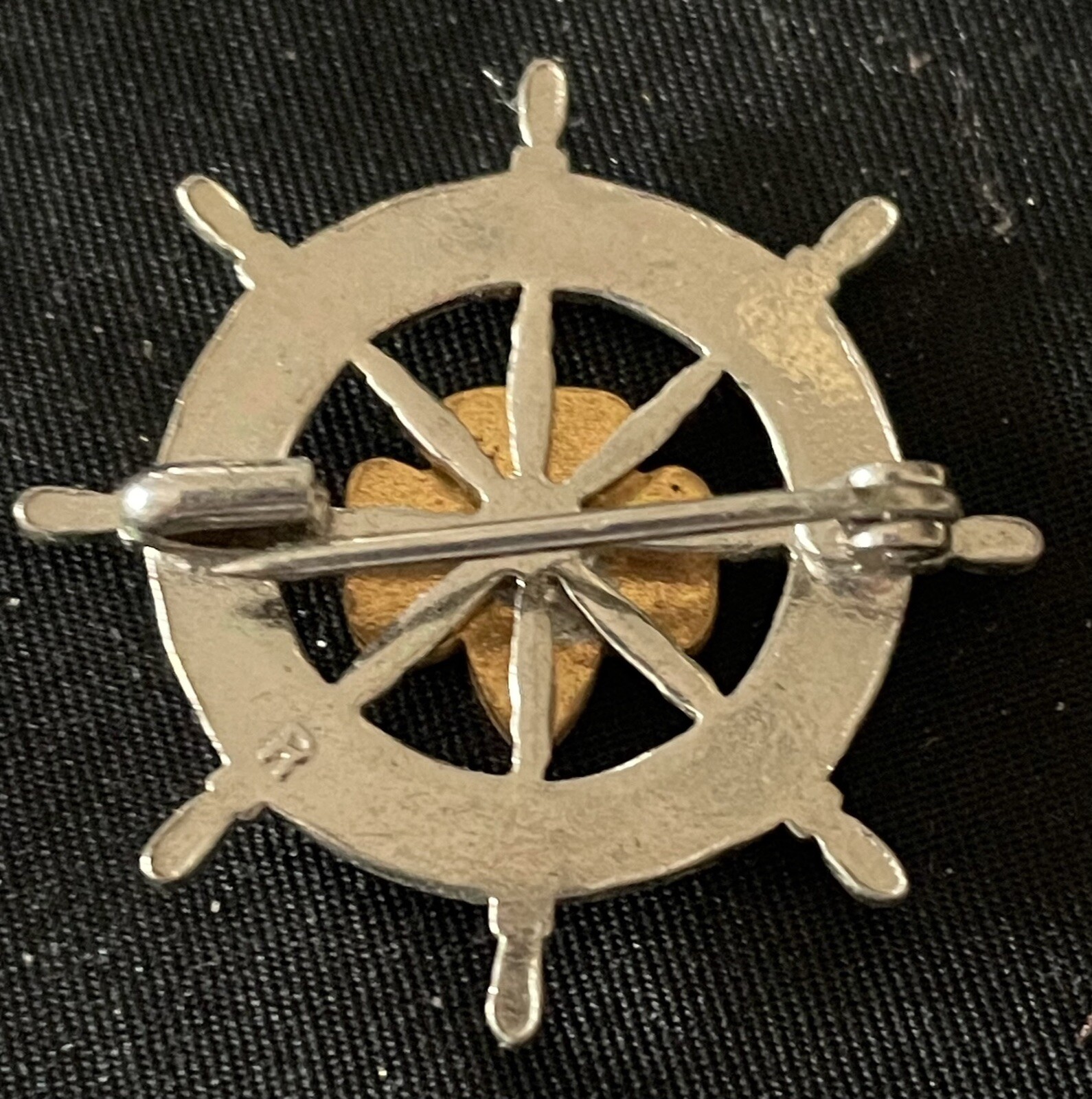 Vintage SENIOR GIRL SCOUT MARINER WHEELMINI 10 YEARTREFOIL PINS