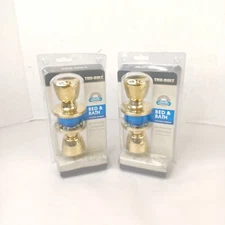 Tru Bolt Bed  and Bath Locking Interior Door Knob Mechanical Finish