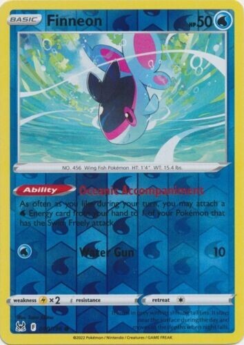 Finneon Reverse Holo Pokemon TCG Card 040/196 | eBay