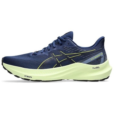 Asics GT 2000 12 Gtx Blue Expanse Safety Yellow - 1011B687-400