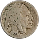 1 Buffalo Nickel - Indian Head Coin - 1913-1938 - US Mint - 5 Cents [Circulated]