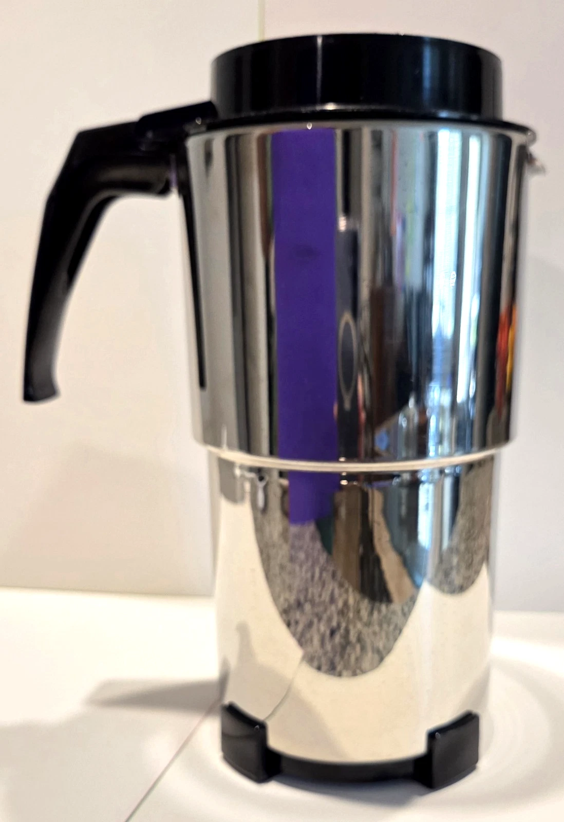 Brevete Depose Espresso Press Coffee Maker COMPLETE 6DL Stovetop 1978 France MCM