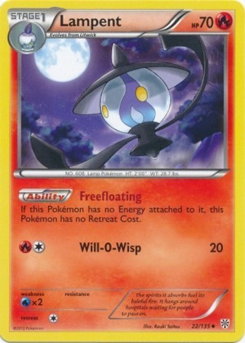 Lampent - 22/135 - Uncommon - LP