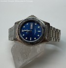 Armitron Silver Tone Rotating Bezel Blue Dial Wristwatch 109.5g — photo 1