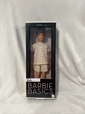 2026 BARBIE SIGNATURE BASICS MODEL 10 KEN DOLL - MADE TO MOVE Ken