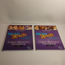 Read Write Well: Lesson Resource Handbook K-6...