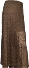 NWT No Boundaries Sz XXL Brown Lace Overlay Midi/Maxi Skirt — photo 1