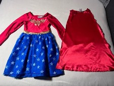 H&M Fasching Kostüm Mädchen DC Wonder Woman Gr. 122/128 Neu!!