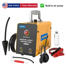 Automotive Smoke Machine Leak Detector EVAP Pipe System Vacuum Diagnostic Tester