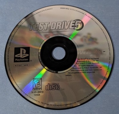 Test Drive 5 Playstation 1 PS1 Disc Only Tested and Works