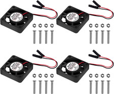 for Raspberry Pi Cooling Fan DC 5V/3.3V Brushless CPU Cooling Fan with Screws fo
