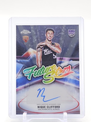 2025 Topps Chrome Nique Clifford Future Stars Autographs (RAW)