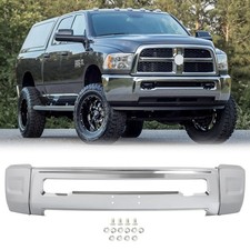 Chrome Steel Front Bumper For 2011-2018 Dodge Ram 2500 3500 Wo Fog Light Hole