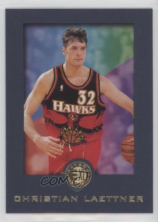 1995-96 Skybox E-XL Blue Christian Laettner #3 0b5