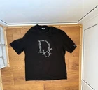 Dior x ERL Black Logo Graphic T-Shirt L Made in Italy