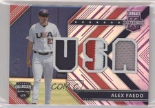 2018 Panini Elite Extra Edition USA Materials Purple 14/25 Alex Faedo hg6