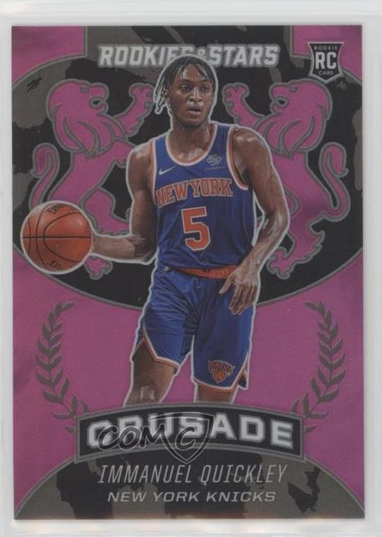 2020-21 Panini Chronicles Crusade Pink Immanuel Quickley #539 Rookie RC 0w0z
