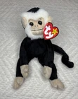 Vintage 1999 TY Beanie Babies Collection - Mooch the Monkey w/ Tags