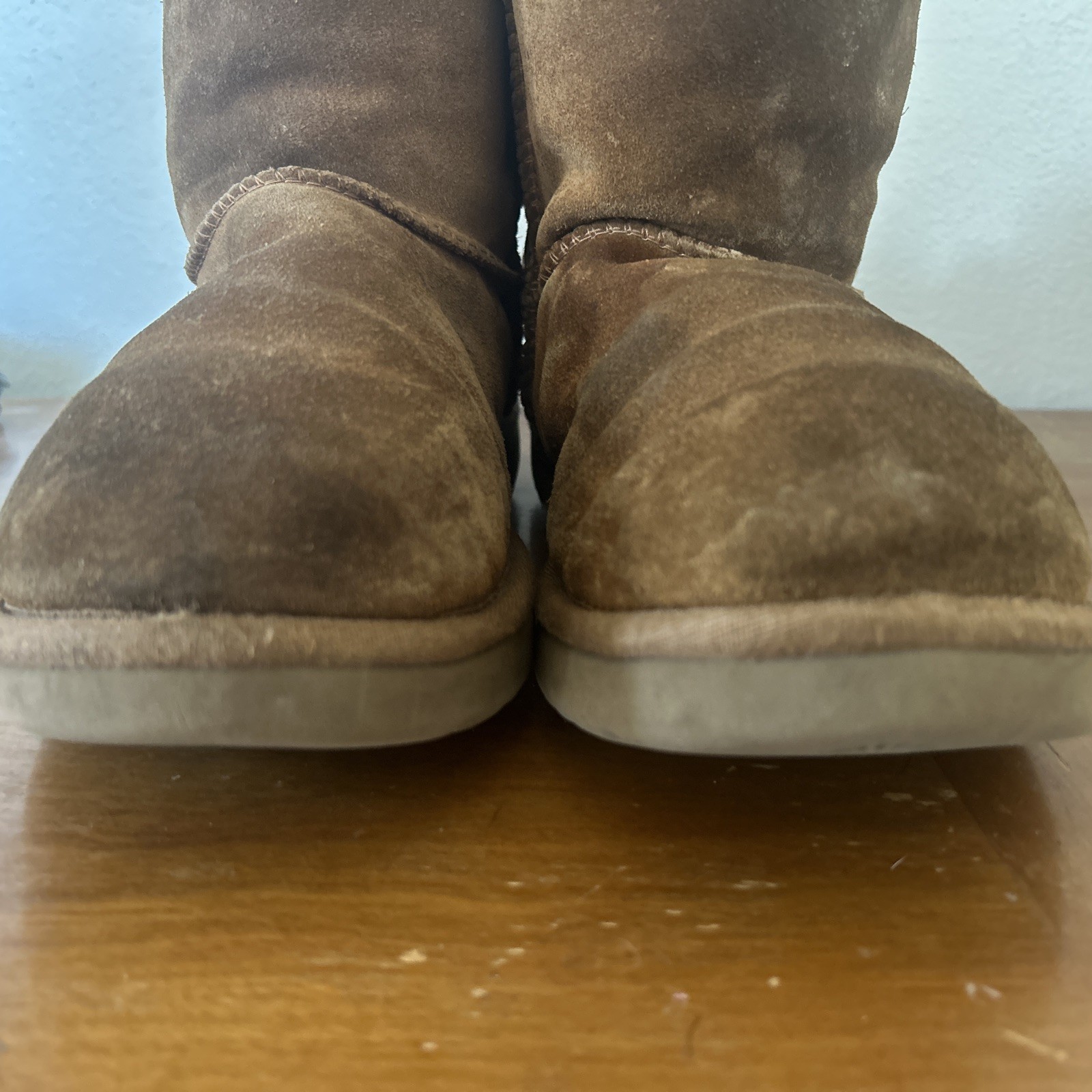 UGG Mini Customizable Bailey Chestnut Suede Bow W… - image 11
