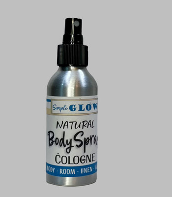 Natural Perfume Spray for Body, Hair, Linen, Room Freshener w/Essential Oils - C