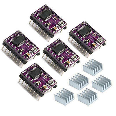 5Pcs DRV8825 Stepper Motor Driver Module for 3D Printer Reprap 4 RAMPS1.4 Stepst