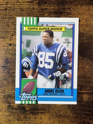 1990 Topps Tiffany Andre Rison Super Rookie #300