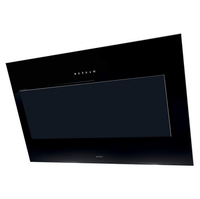 Elica Vertigo Bl/90 Abzugshaube In Wand Flush Mount Touch Control Glas Schwarz