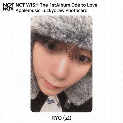 NCT WISH 1st Album Ode to Love AppleMusic 1st Lucky Draw Photocard