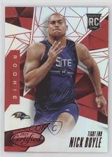 2015 Certified Rookies Mirror Red 29/99 Nick Boyle #174 a3q