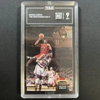 Michael Jordan 1 TAG 9 1992 Topps Stadium Club NBA Basketball Dunk Chicago Bulls