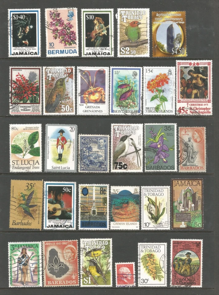 West Indies / Caribbean: 100+ different used. - Image 4 of 4