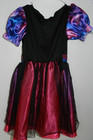 Halloween Kids dress M 8-10 Girls Black Stardust Metallic Horses CLEAN — photo 5