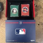 Silver Coins 2024 MLB Trading Cards 2pc Set In Box by Agoro.999 Silver