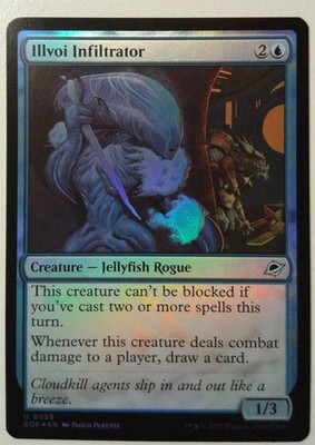 Illvoi Infiltrator *FOIL Uncommon* Magic MtG x1 Edge of Eternities