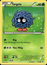 Tangela Common Boundaries Crossed 5/149 Grass Pokemon Card