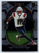 2022 Panini Select #93 Tyquan Thornton RC - New England Patriots