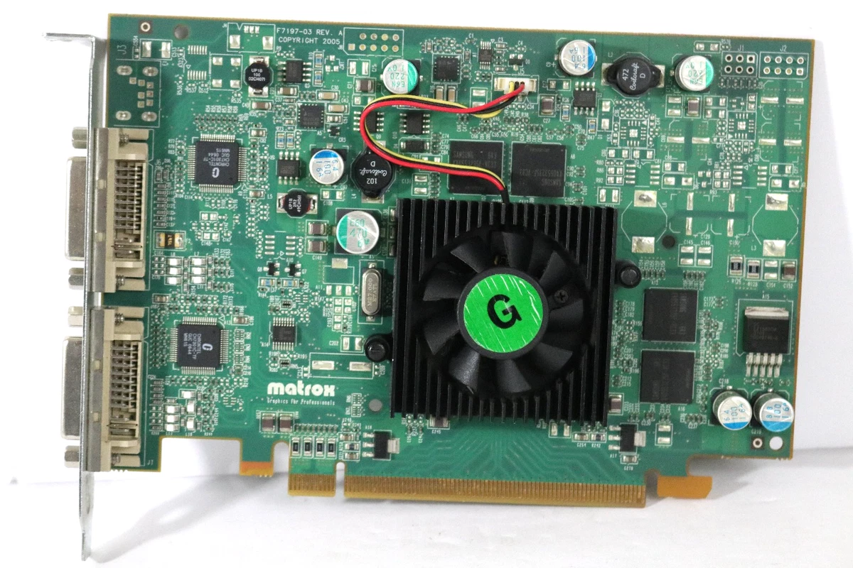 1pcs Used MATROX AGP 8x MGI PH-A8X128 7119-0102 REV.A