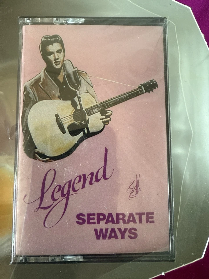 Unopened Box Of Legend For Her Perfume With Sealed Elvis Presley Cassette Tape  - Image 3 of 4
