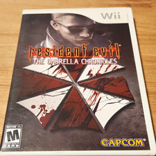 Capcom Resident Evil: The Umbrella Chronicles Nintendo Wii M Disc w/ Case
