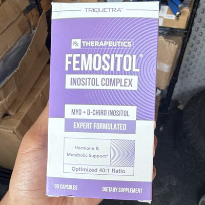 Triquetra Femositol Myo + D-Chiro Inositol Complex 2050mg 90 Capsules Vegan