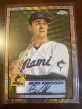 2021 Topps Chrome Platinum Anniversary Brian Anderson #298 Gold & Rose Gold /50