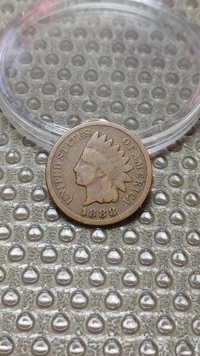 1888 Indian Head Cent Penny Original G Good                                 D181