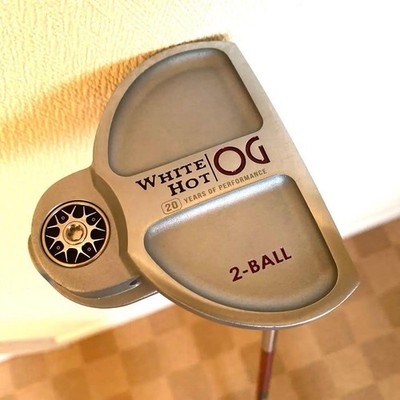 Odyssey White Hot OG 2-Ball 33'' Putter R/H Stroke Lab Used