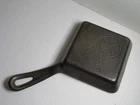 vintage GRISWOLD cast iron Square Egg Skillet 129 nice cond. FREE SHIPPING